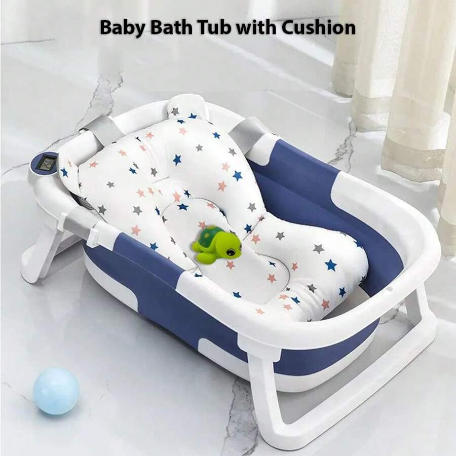Banheira Dobravel Ergonomica Bebe