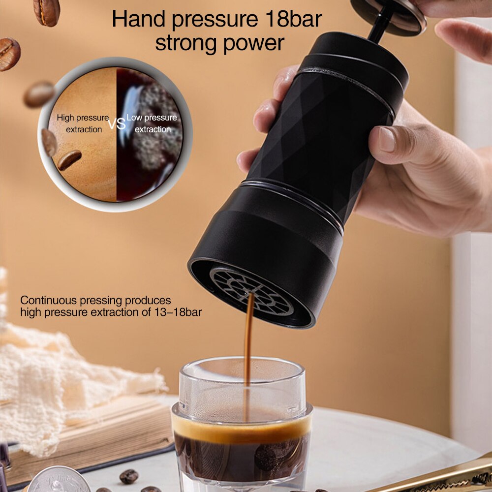 Cafeteira Espresso Manual Portatil