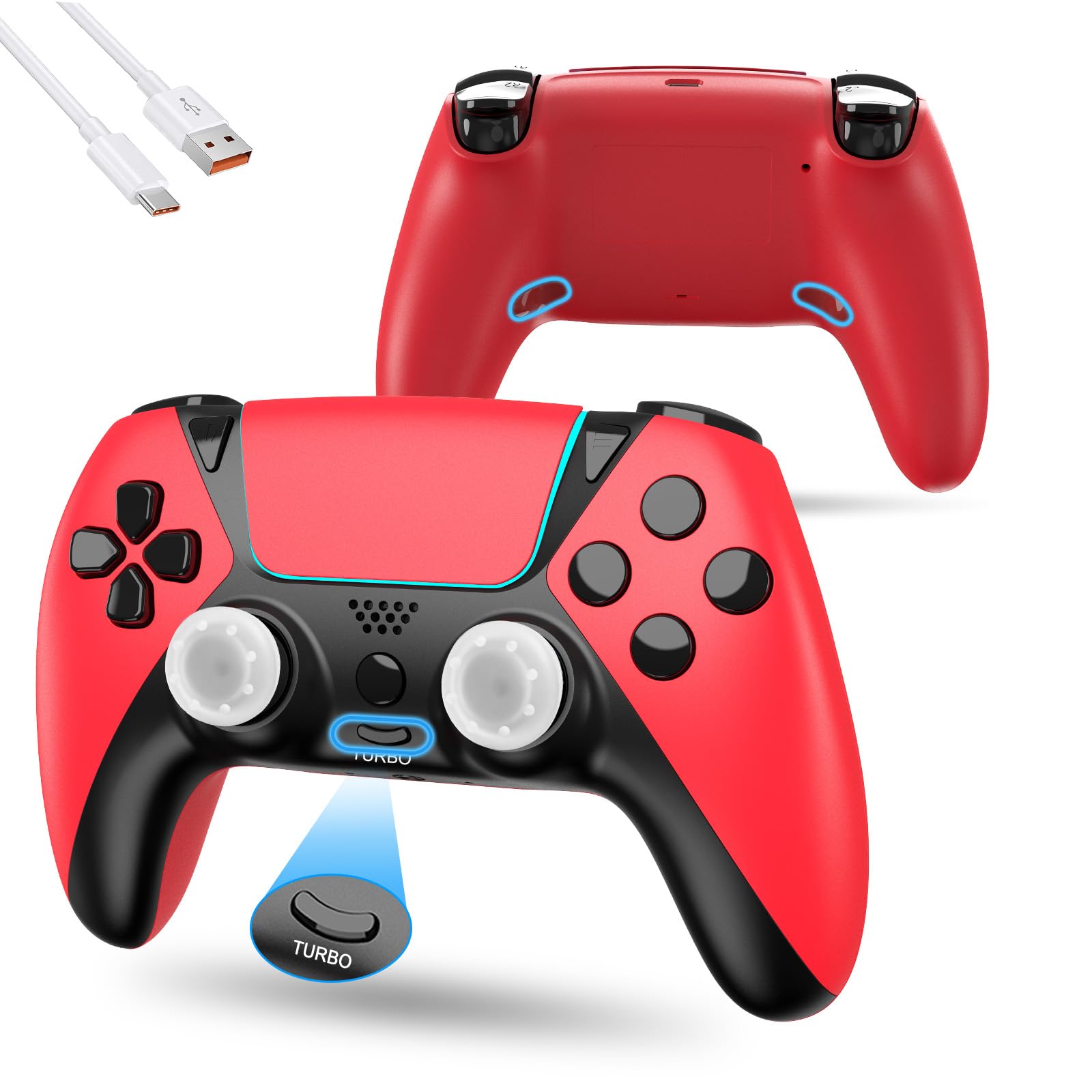 Controle Turbo Ps4 Ps5 Xbox Sem Fio