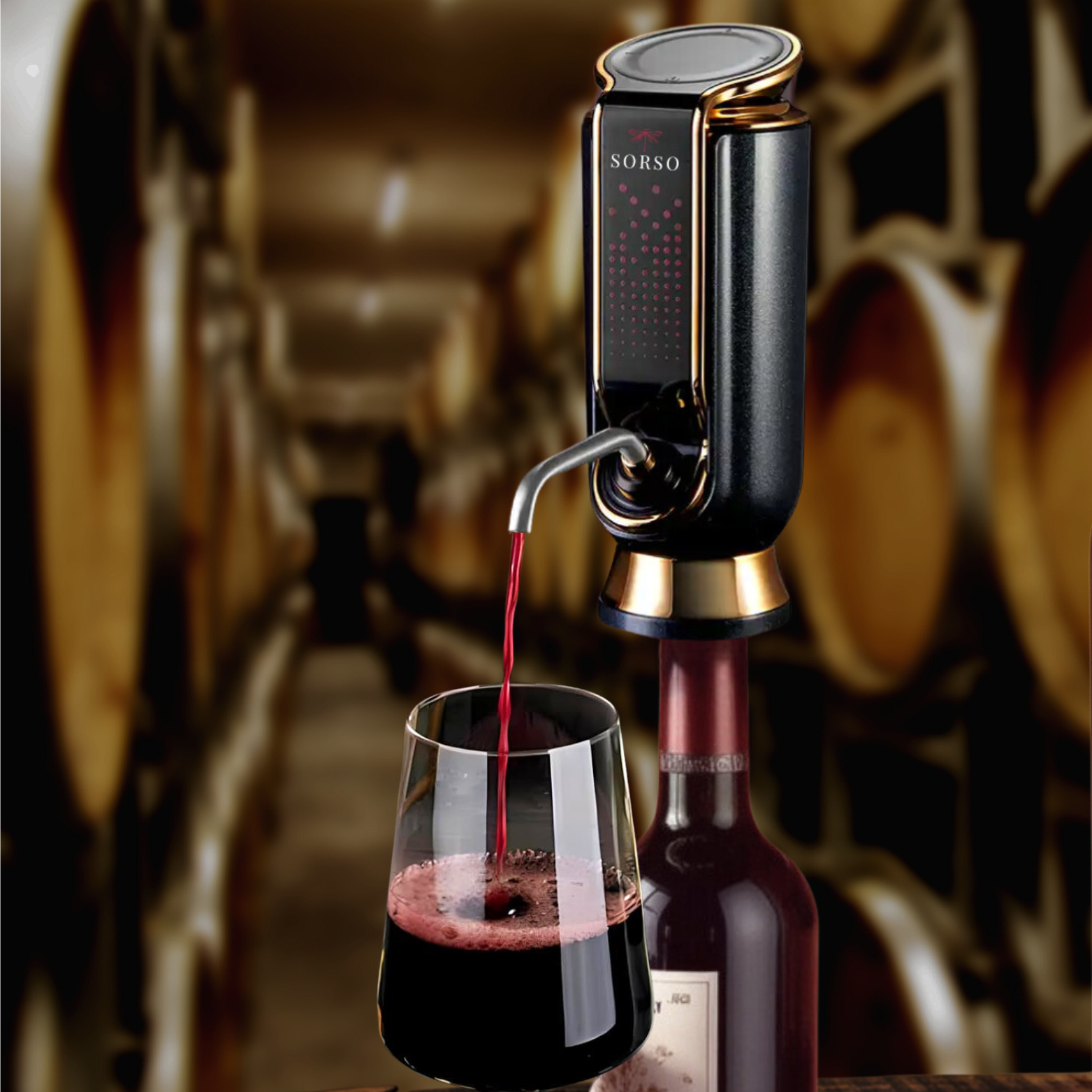 Decantador Vinho Eletrico Premium