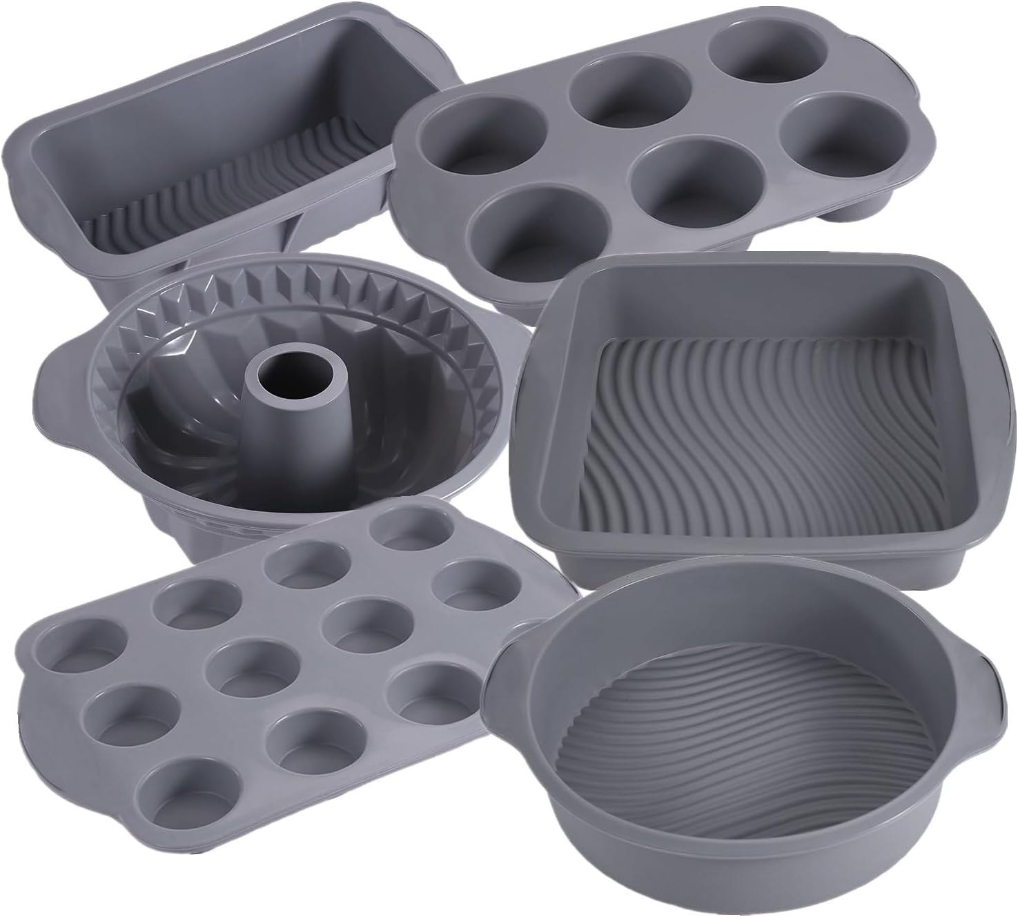 Forma Silicone Kit 6 Tamanhos