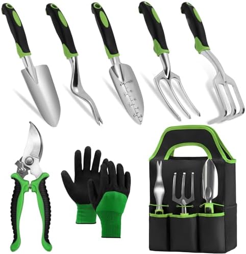 Kit Ferramentas Jardim 8 Pecas