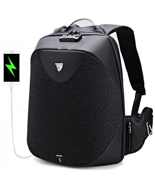 Mochila Executiva Antifurto Usb