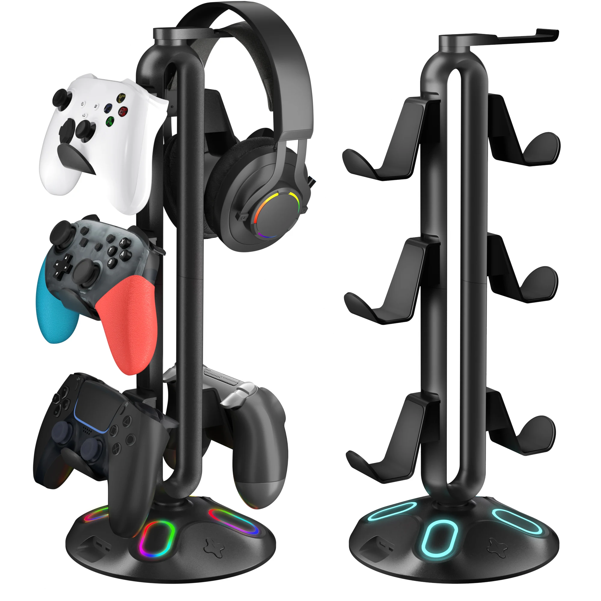 Suporte Headset E Controle Gamer