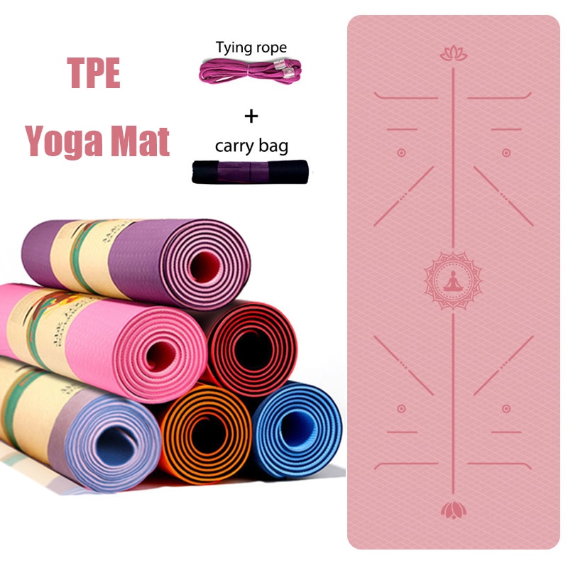 Tapete De Yoga Antiderrapante 6Mm