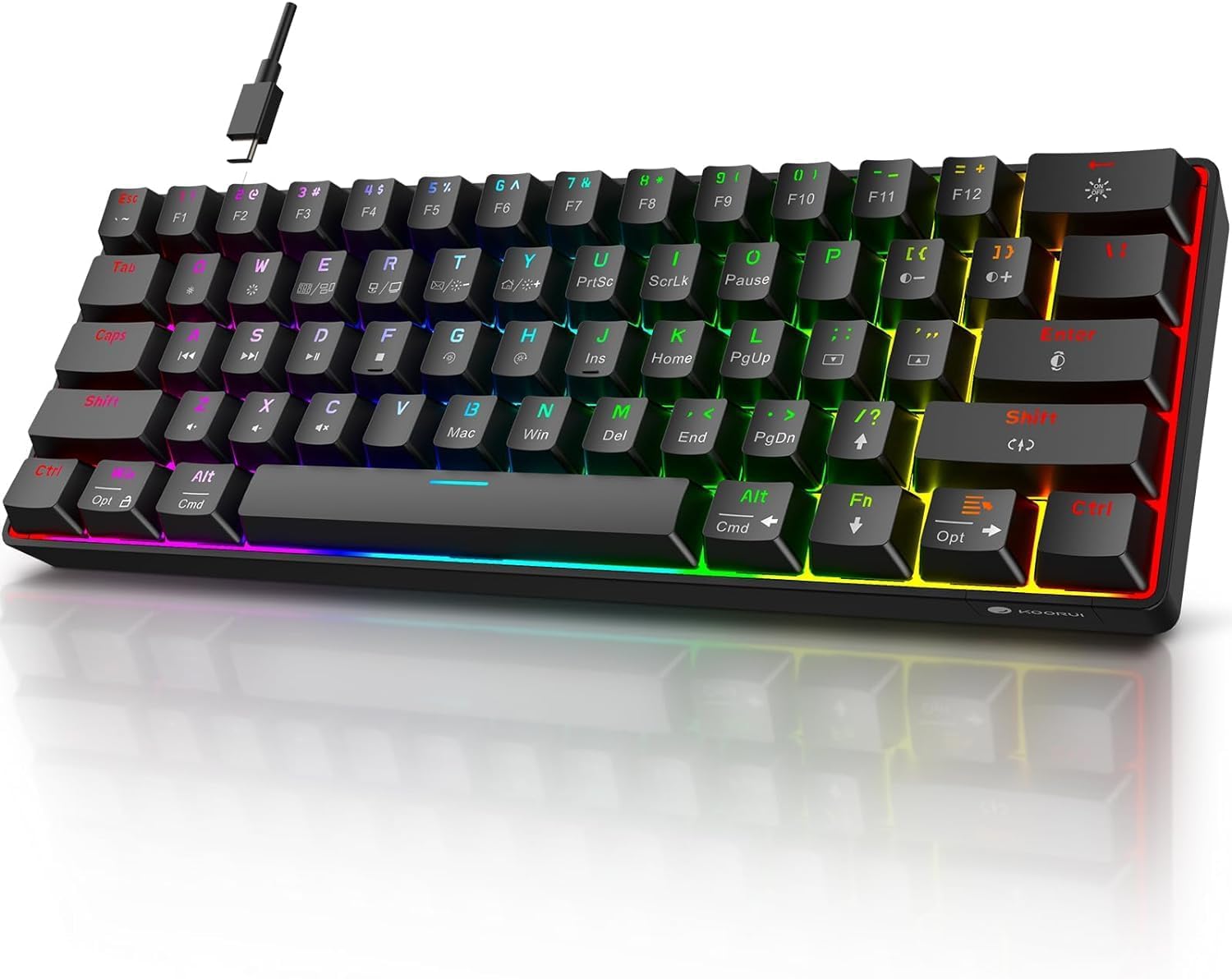 Teclado Mecanico Compacto 60